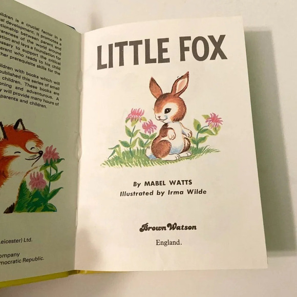 Vintage 1980  Start Right Elf Books The Owl and the Cat and Little Fox - Picture 16 of 16
